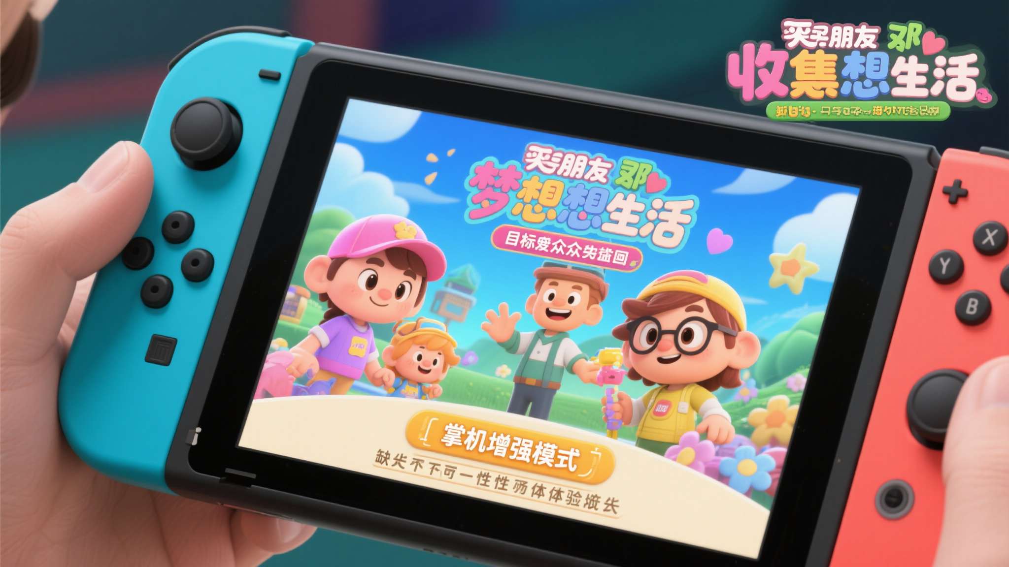 朋友收集梦想生活 坦率地说,对于《朋友收集梦想生活》的目标受众而言,"掌机增强模式"的缺失并不会造
